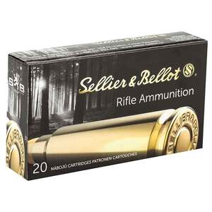 Sellier & Bellot 6.5 Creedmoor 156gr SP Rifle Ammo - 20 Rounds