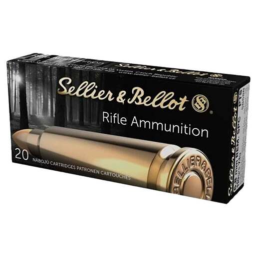 Sellier & Bellot 6.8mm Remington SPC 110gr PTS Rifle Ammo Ammo - 20 Rounds 20 Rounds Ammo