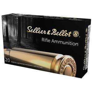 Sellier & Bellot 7mm Remington Magnum 173gr SPCE Rifle Ammo - 20 Rounds