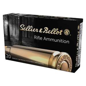 Sellier & Bellot 8x57mm JRS 196gr SPCE Rifle Ammo - 20 Rounds