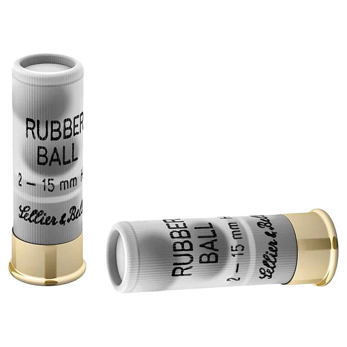 Sellier & Bellot 12 Gauge 2-5/8in #2 Rubber Ball Target Shotshells - 25 ...