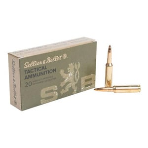 Sellier & Bellot Tactical 6.5 Creedmoor 140gr Rifle Ammo - 20 Rounds
