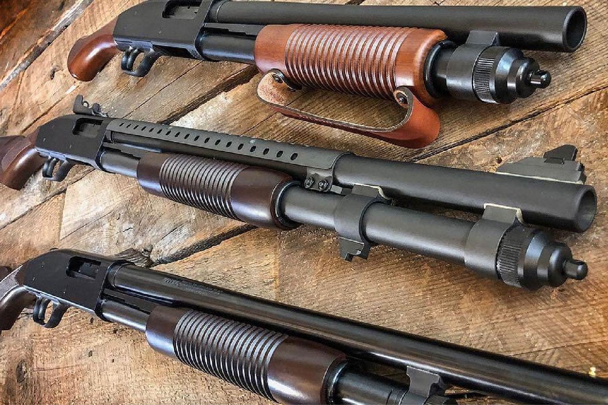 Semi-automatic and pump-action shotguns