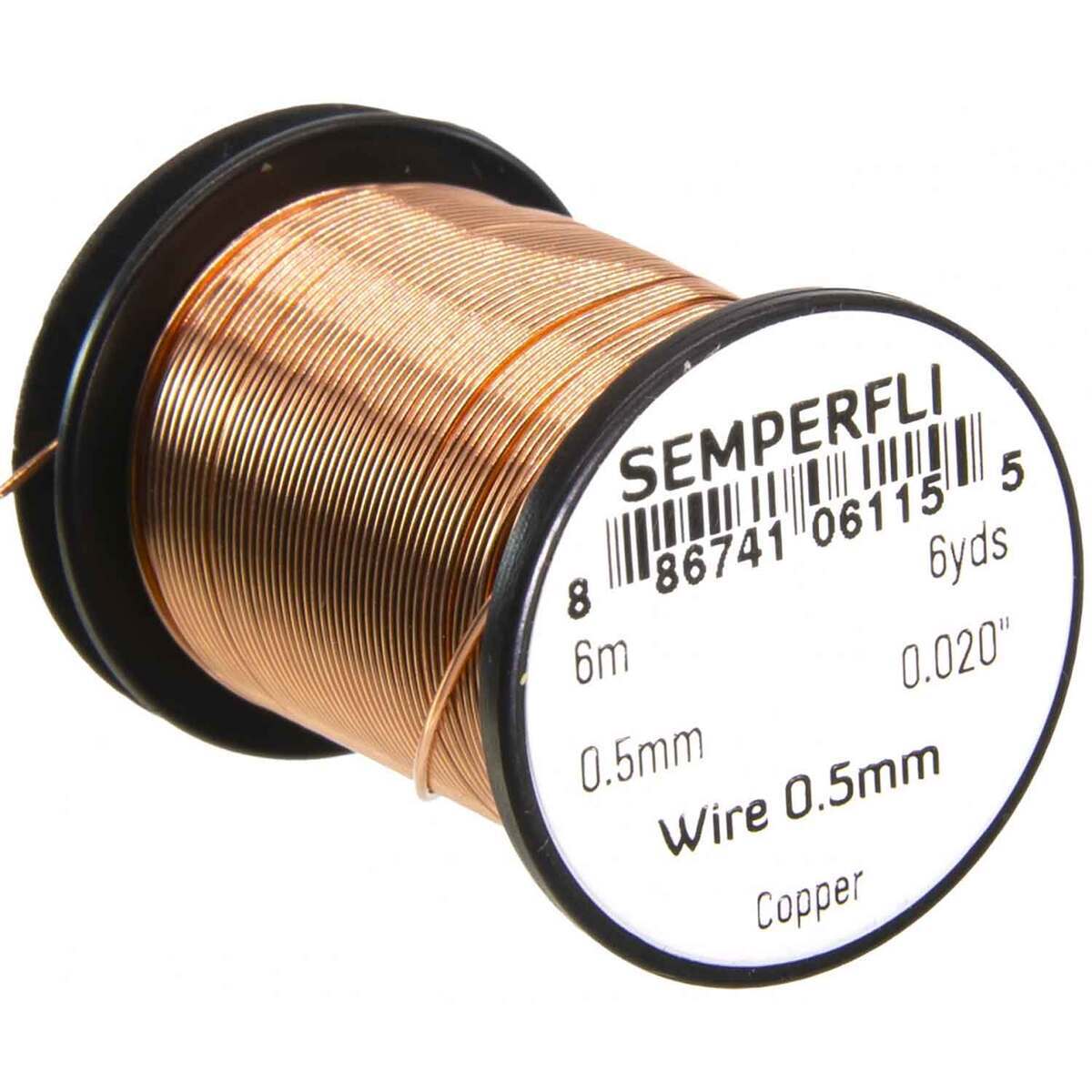 Semperfli Fly Tying Wire - Copper, 0.012in, 10yds, 1 Pack | Sportsman's ...