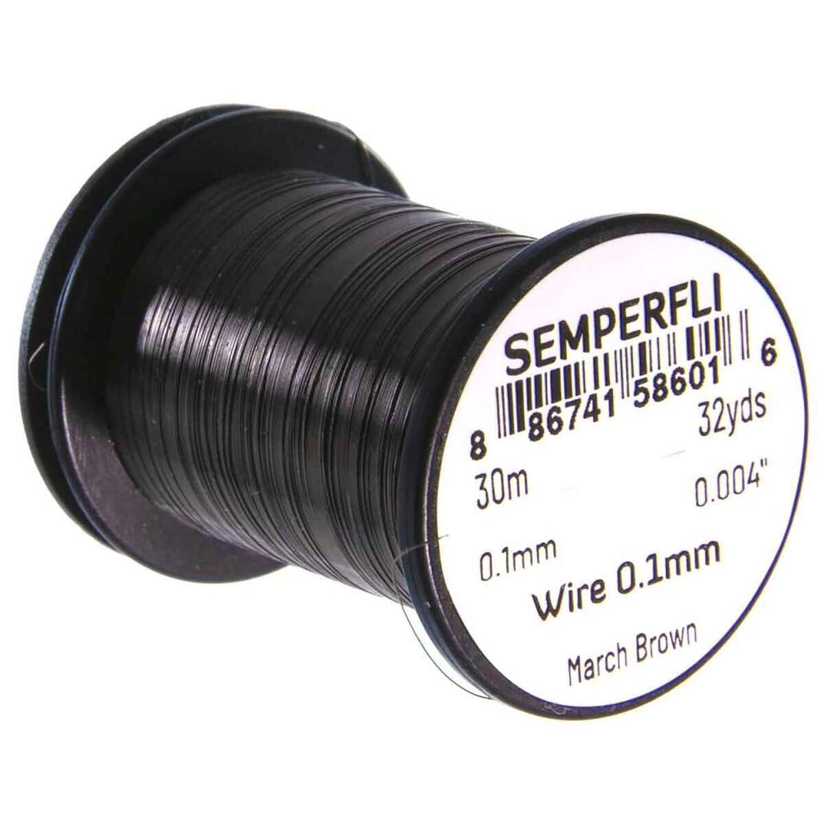 Semperfli Fly Tying Wire - March Brown, .004in, 32yds | Sportsman's ...