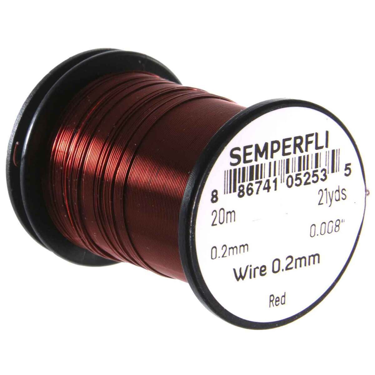 Semperfli Fly Tying Wire - Red, 0.008in, 21yds, 1 Pack | Sportsman's ...