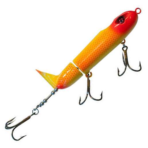 Sennett Tackle Company Pacemaker Topwater Hard Bait – Orange Crush