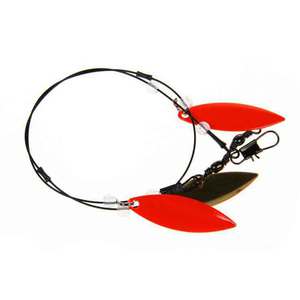Seps Willow Leaf Style Mini Micro Lake Troll - Chartreuse