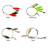 Seps Willow Leaf Style Mini Micro Lake Troll - Chartreuse - Chartreuse