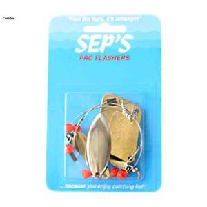 Seps Willow Blades Pro Flasher Lake Troll - Combo