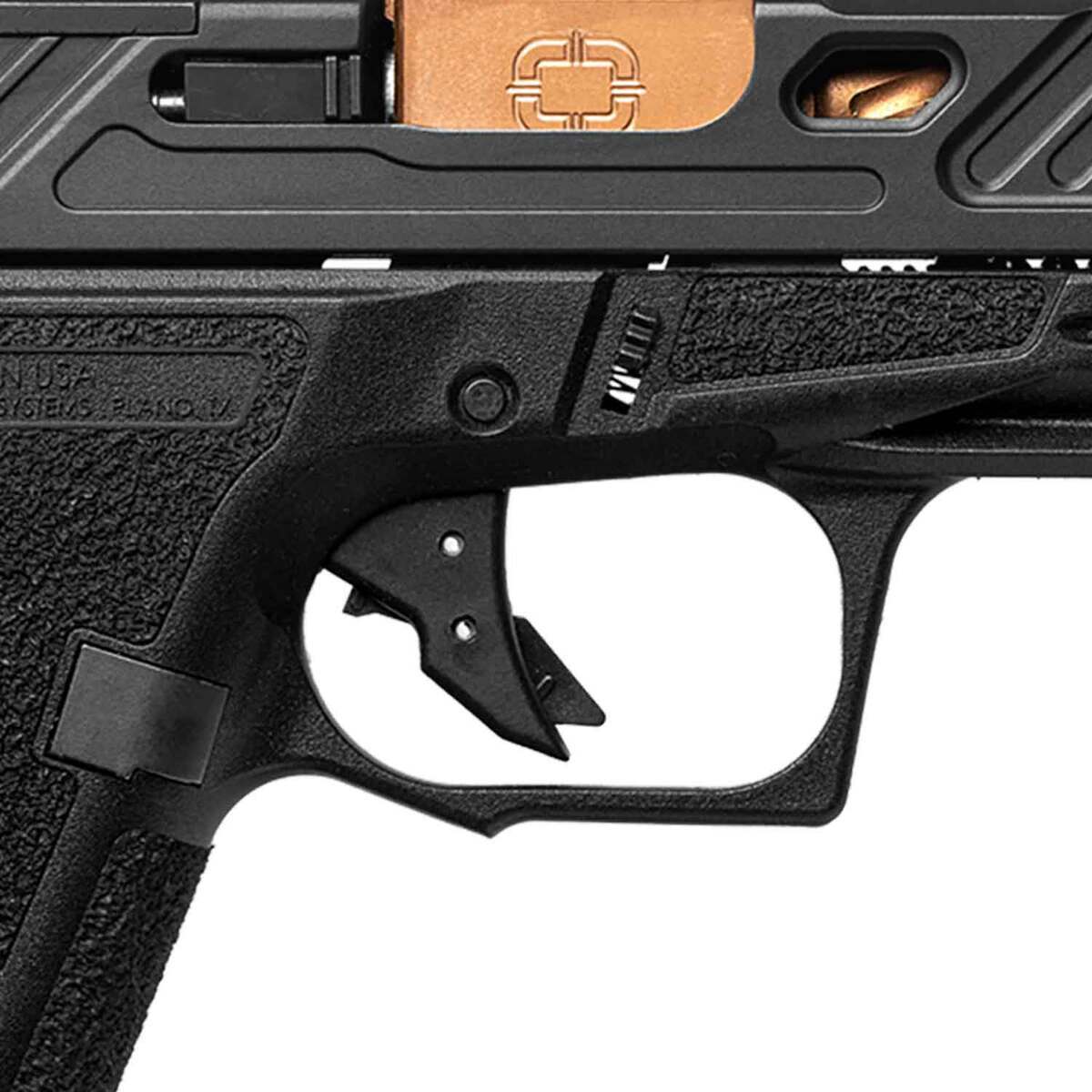 Shadow System 9 Shadow Systems CR920 Elite Optic Ready 9mm Luger 3.41in Black Nitride ...