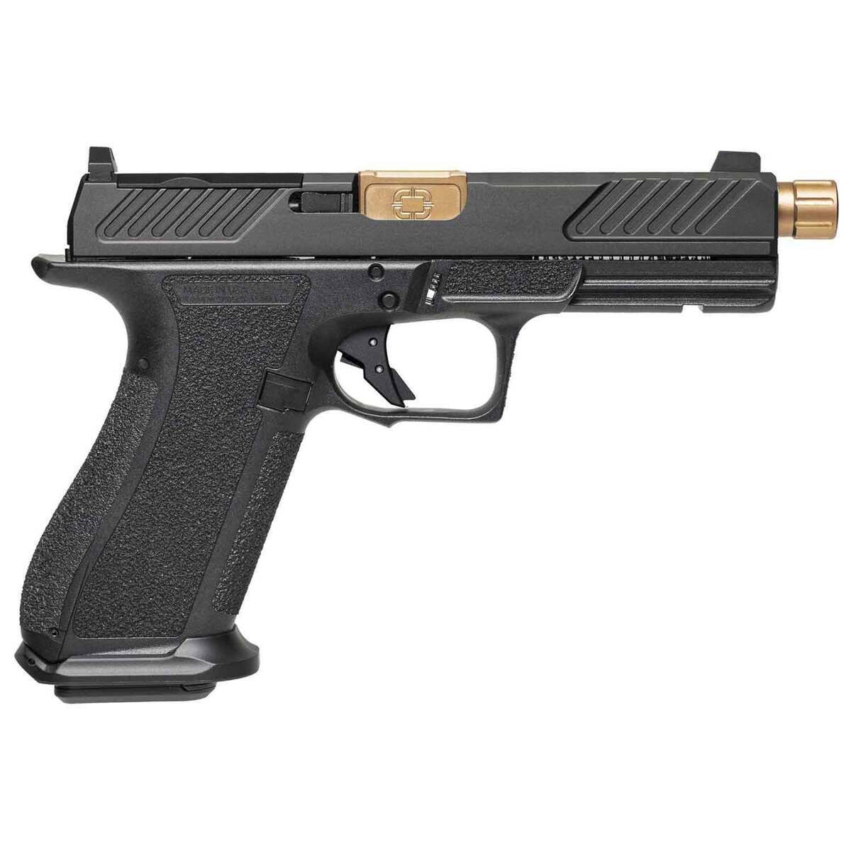 Shadow Systems DR920 Combat 9mm Luger 4.5in Black Nitride Pistol - 17+1 Rounds - Black Shadow Systems DR920 Combat 9mm Luger 4.5in Black Nitride Pistol - 17+1 Rounds - Black
