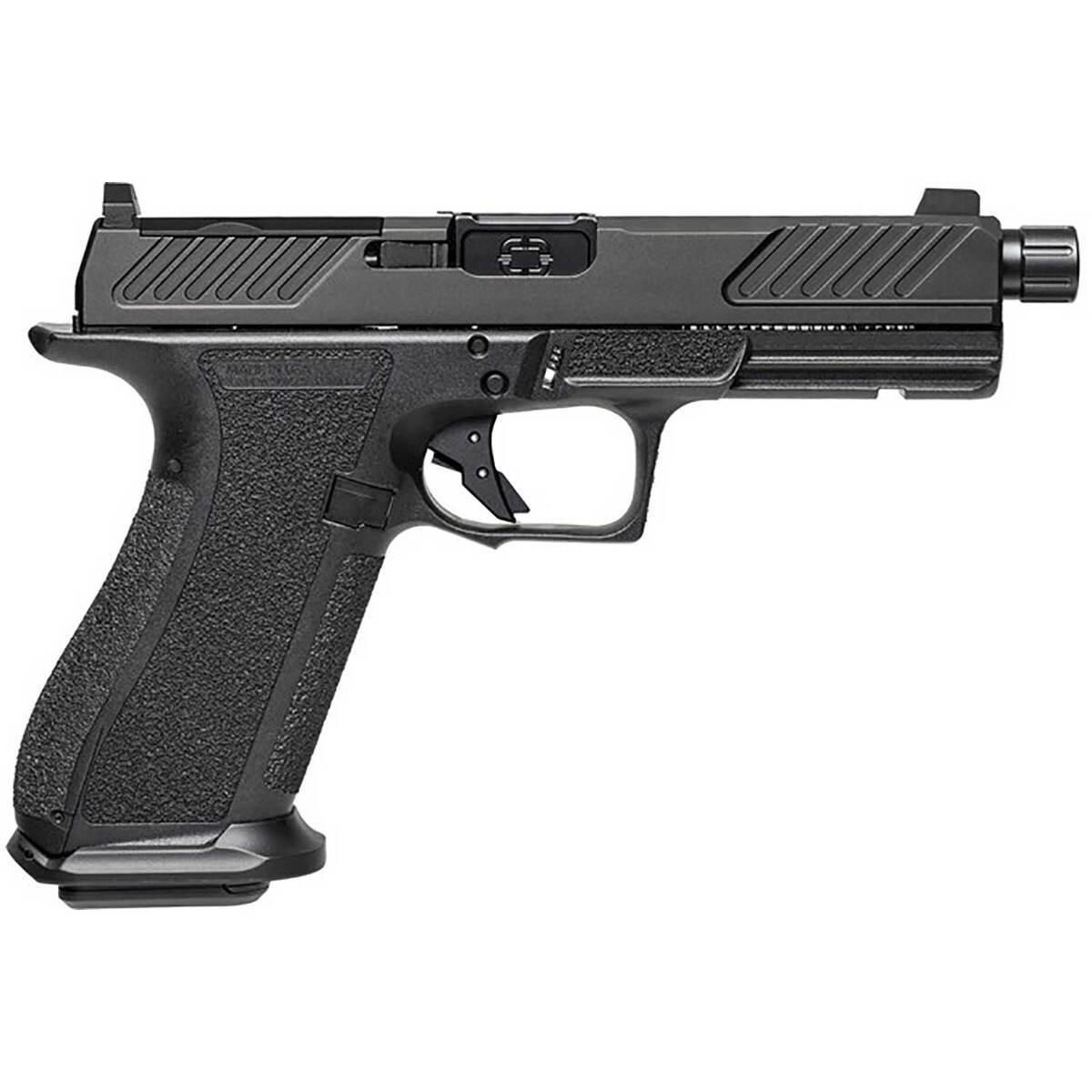 Shadow Systems DR920 Combat 9mm Luger 5in Black Nitride Pistol - 17+1 Rounds - Black Shadow Systems DR920 Combat 9mm Luger 5in Black Nitride Pistol - 17+1 Rounds - Black