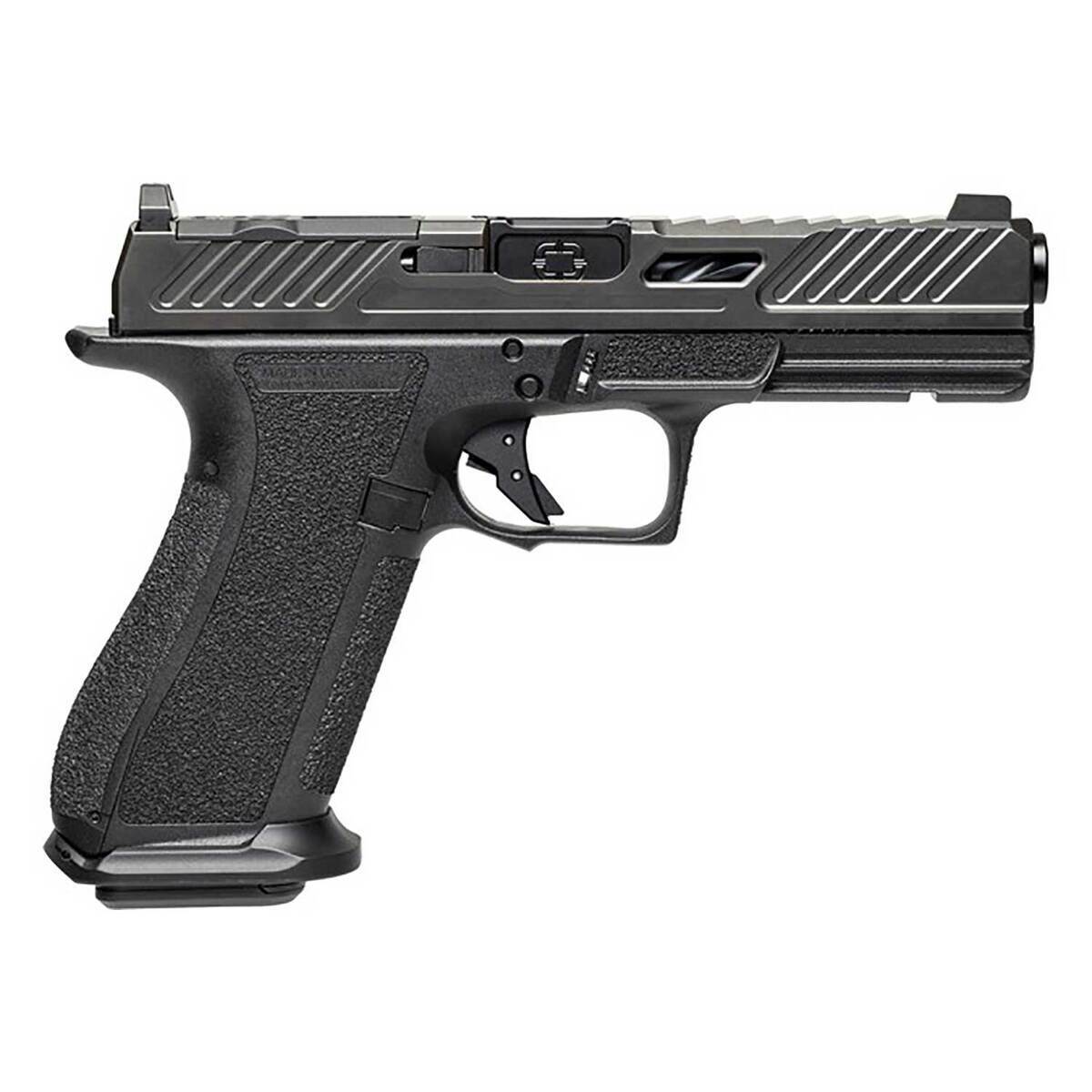 Shadow Systems DR920 Elite 9mm Luger 4.5in Black Nitride Pistol - 17+1 Rounds - Black Shadow Systems DR920 Elite 9mm Luger 4.5in Black Nitride Pistol - 17+1 Rounds - Black