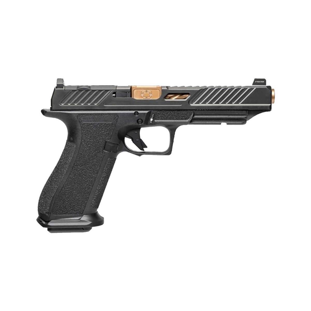 Shadow Systems Elite DR920L 9mm Luger 5.31in Black Nitride/Bronze Pistol - 10+1 Rounds - Black Shadow Systems Elite DR920L 9mm Luger 5.31in Black Nitride/Bronze Pistol - 10+1 Rounds - Black
