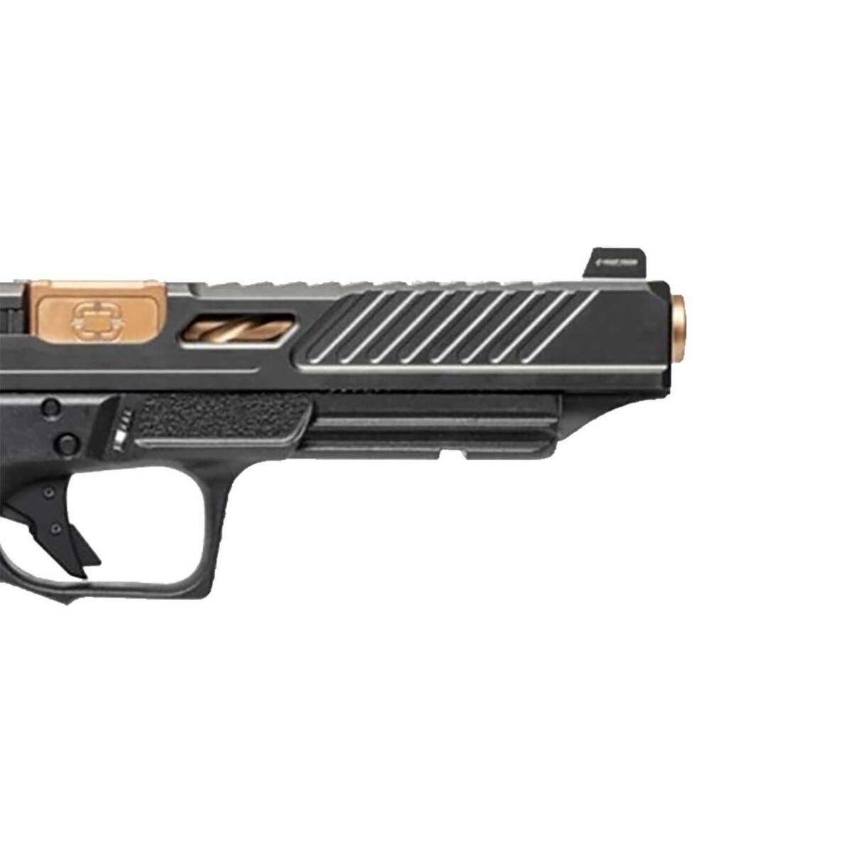 Shadow Systems Elite DR920L 9mm Luger 5.31in Black Nitride/Bronze Pistol - 10+1 Rounds - Black Shadow Systems Elite DR920L 9mm Luger 5.31in Black Nitride/Bronze Pistol - 10+1 Rounds - Black