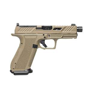 Shadow Systems XR920 Elite 9mm Luger 4.5in Flat Dark Earth Semi Automatic Pistol - 17+1 Rounds