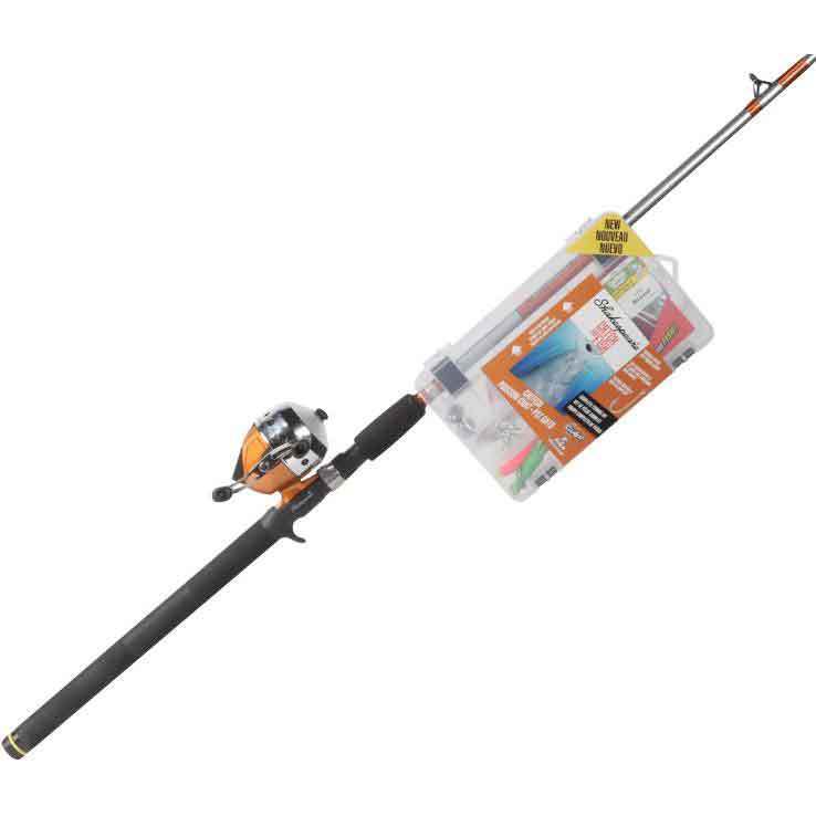 Shakespeare Catch More Fish Catfish Spincast Combo - 6ft 6in, Medium Heavy Power, 2pc Shakespeare Catch More Fish Catfish Spincast Combo - 6ft 6in, Medium Heavy Power, 2pc
