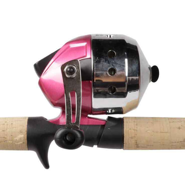 Shakespeare Catch More Fish Ladies Spincast Combo - 5ft 6in, Medium Power, 2pc Shakespeare Catch More Fish Ladies Spincast Combo - 5ft 6in, Medium Power, 2pc