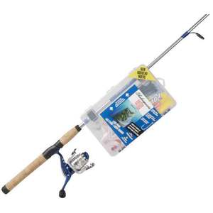 Shakespeare Catch More Fish Lake and Pond Spinning Rod and Reel Combo