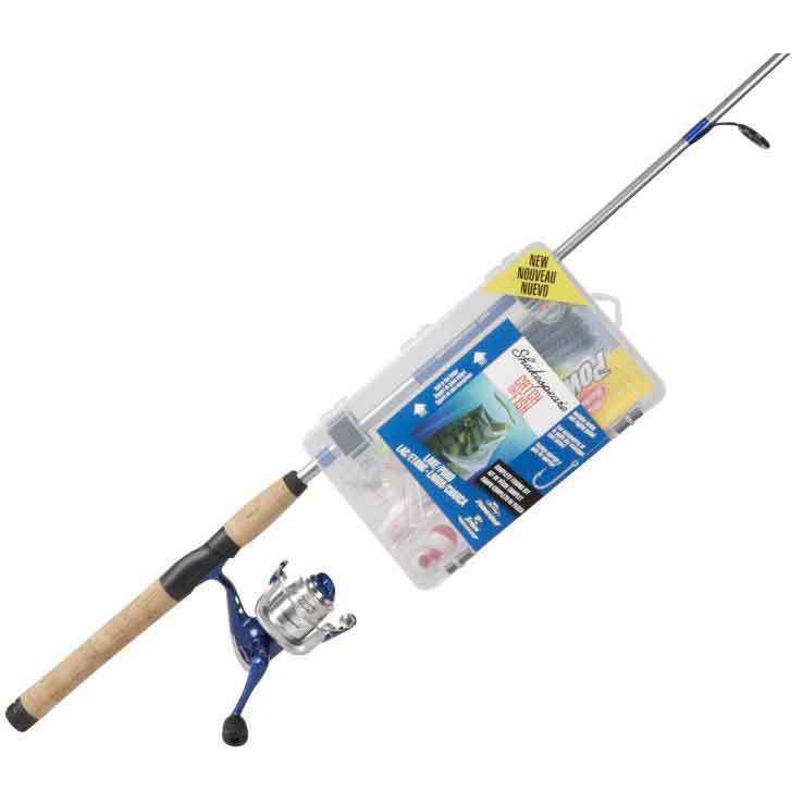 Shakespeare Catch More Fish Lake and Pond Spinning Combo - 6ft, Medium Power, 2pc Shakespeare Catch More Fish Lake and Pond Spinning Combo - 6ft, Medium Power, 2pc