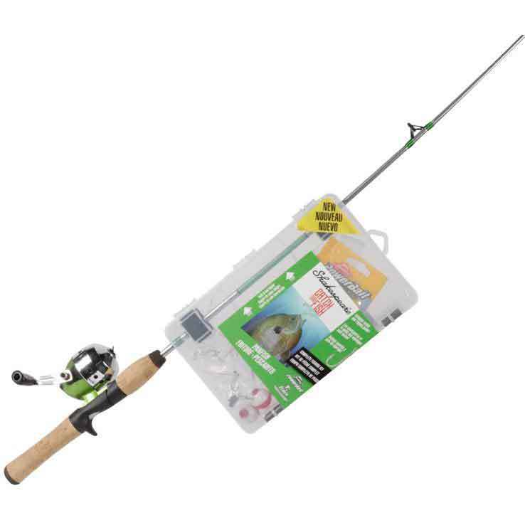 Shakespeare Catch More Fish Panfish Spincast Combo - 4ft 6in, Ultra Light Power, 1pc Shakespeare Catch More Fish Panfish Spincast Combo - 4ft 6in, Ultra Light Power, 1pc