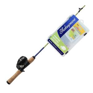 catch more fish fishing pole Shakespeare Medium Spinning Combo : Sports & Outdoors time anglers will have everything they need to enjoy a day on the water Catch More Fish Panfish Spincast