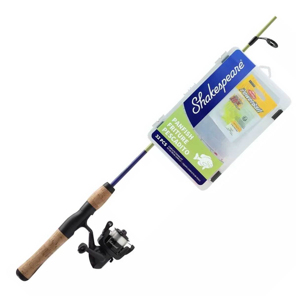 Shakespeare Catch More Fish Panfish Spinning Combo - 4ft 6in, Ultra ...