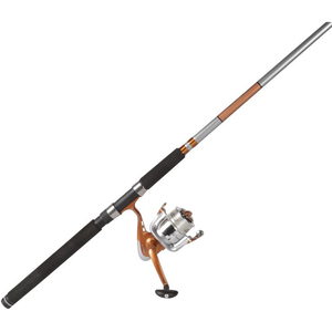 Shakespeare Catch More Fish Salmon Spinning Rod and Reel Combo - 8ft, Medium Heavy, 2pc
