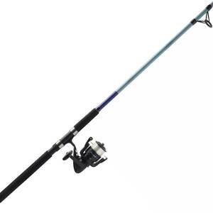 Shakespeare Catch More Fish Salmon Spinning Rod and Reel Combo - 8ft, Medium Heavy Power, 2pc Shakespeare Catch More Fish Salmon Spinning Rod and Reel Combo - 8ft, Medium Heavy Power, 2pc