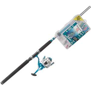 Shakespeare Catch More Fish Surf Pier Spinning Rod and Reel Combo