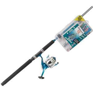 Shakespeare Catch More Fish Surf Pier Saltwater Spinning Combo - 7ft, Medium, 2pc