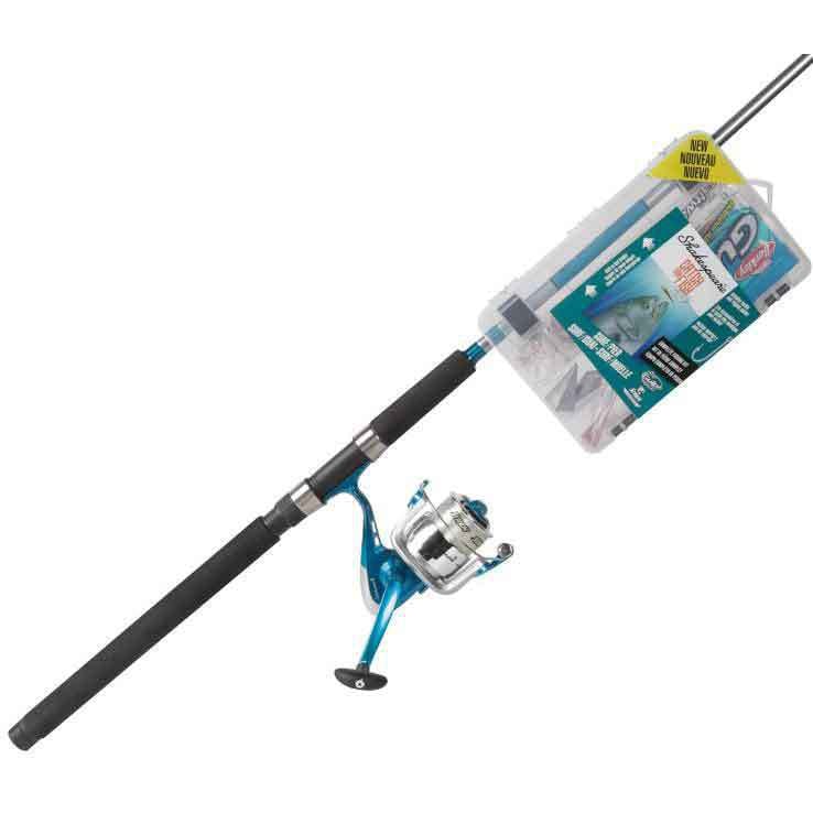 Shakespeare Catch More Fish Surf Pier Saltwater Spinning Combo - 7ft,  Medium Power, 2pc