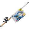 Shakespeare Catch More Fish Lake and Pond  Spincast Combo - 5ft 6in, Medium Power, 2pc