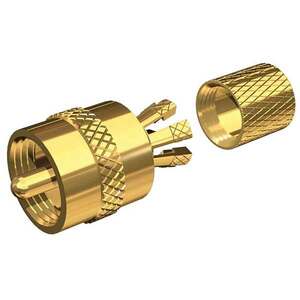 Shakespeare Gold-Plated Centerpin Connector Marine Electronic Accessory