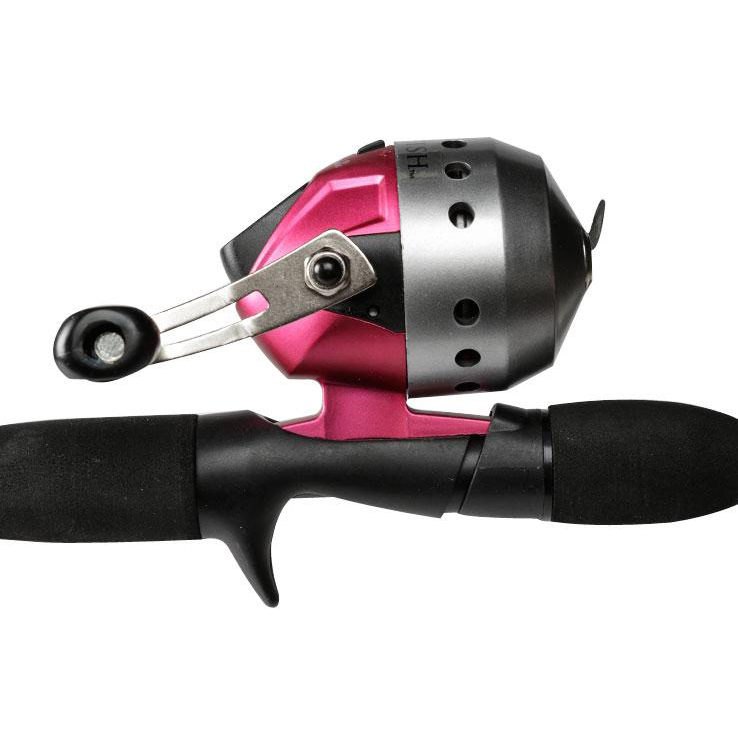 Shakespeare Lady Fish Kit Spincast Combo - 5ft 6in, Medium Power, 2pc Shakespeare Lady Fish Kit Spincast Combo - 5ft 6in, Medium Power, 2pc