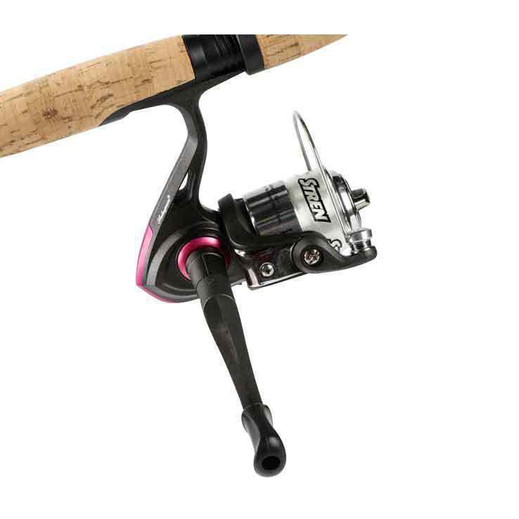 Shakespeare Lady Fish Spinning Combo - 6ft, Medium Power, 2pc - Black Reel Shakespeare Lady Fish Spinning Combo - 6ft, Medium Power, 2pc - Black Reel