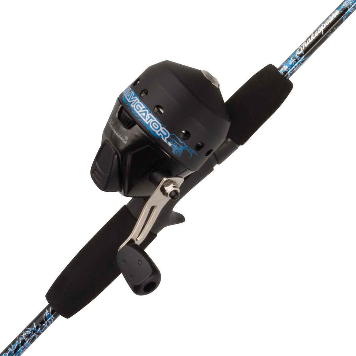 Shakespeare Navigator Spincast Combo - 5ft 6in, Medium Power, 2pc - Red/Blue 10 Shakespeare Navigator Spincast Combo - 5ft 6in, Medium Power, 2pc - Red/Blue 10