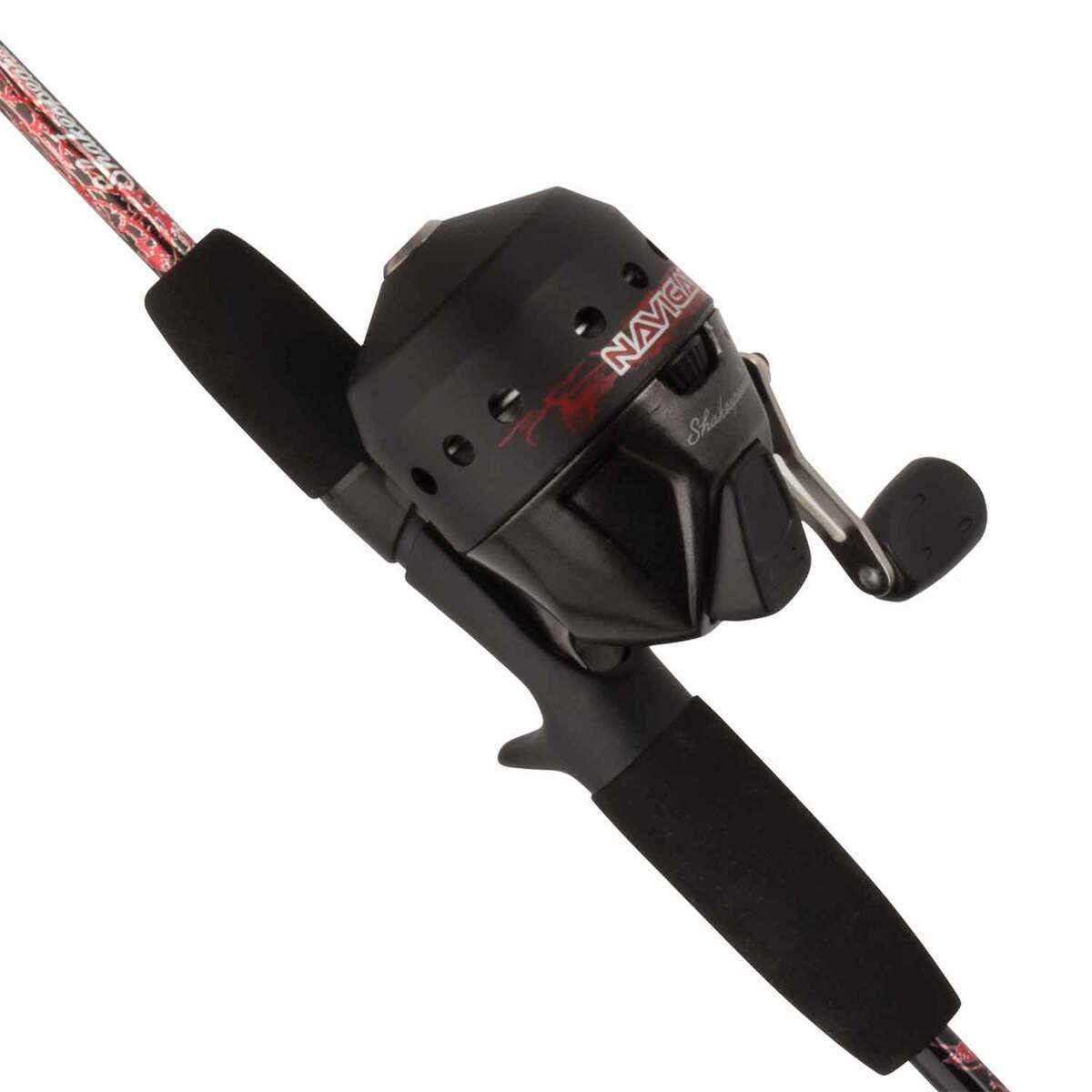 Shakespeare Navigator Spincast Combo - 5ft 6in, Medium Power, 2pc - Red/Blue 10 Shakespeare Navigator Spincast Combo - 5ft 6in, Medium Power, 2pc - Red/Blue 10