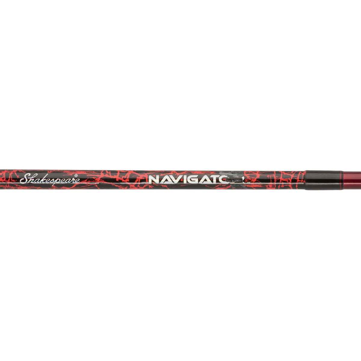 Shakespeare Navigator Spincast Combo - 5ft 6in, Medium Power, 2pc - Red/Blue 10 Shakespeare Navigator Spincast Combo - 5ft 6in, Medium Power, 2pc - Red/Blue 10