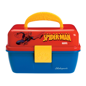 Shakespeare Spiderman Tackle Box - Red/Blue