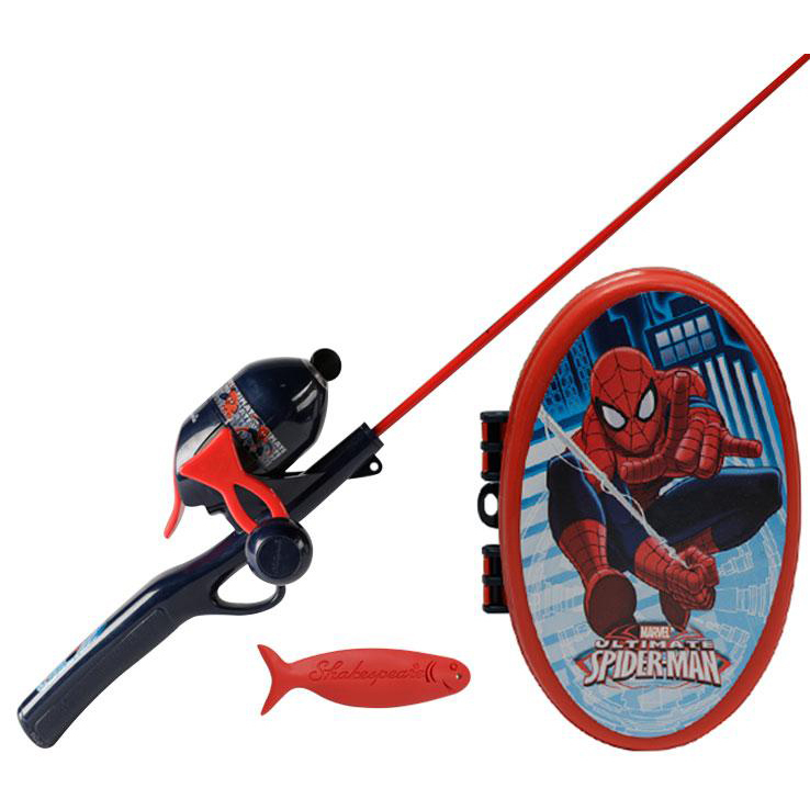 Shakespeare Spiderman Tackle Box Kit Youth Combo - 2ft 6in, 1pc Shakespeare Spiderman Tackle Box Kit Youth Combo - 2ft 6in, 1pc
