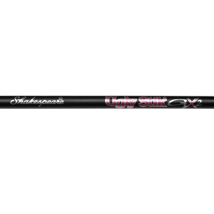 Shakespeare Ugly Stik GX2 Ladies Spincast Combo - 5ft 6in, Medium Power, 2pc Shakespeare Ugly Stik GX2 Ladies Spincast Combo - 5ft 6in, Medium Power, 2pc