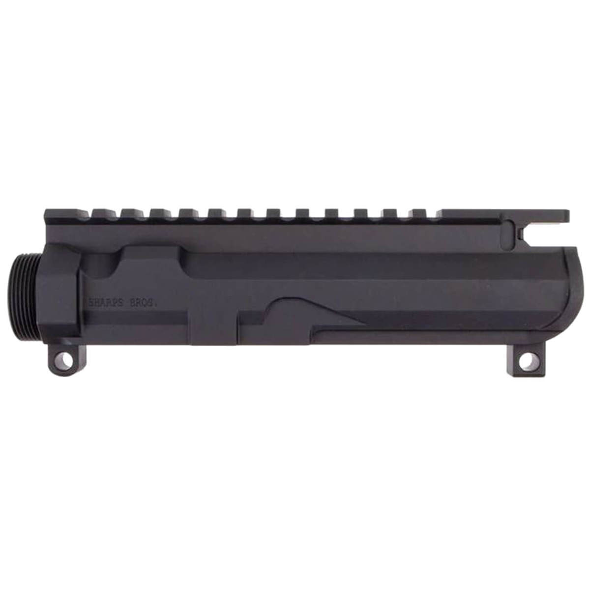 Sharps Bros AR15 Billet Upper Receiver - Black - Black Sharps Bros AR15 Billet Upper Receiver - Black - Black