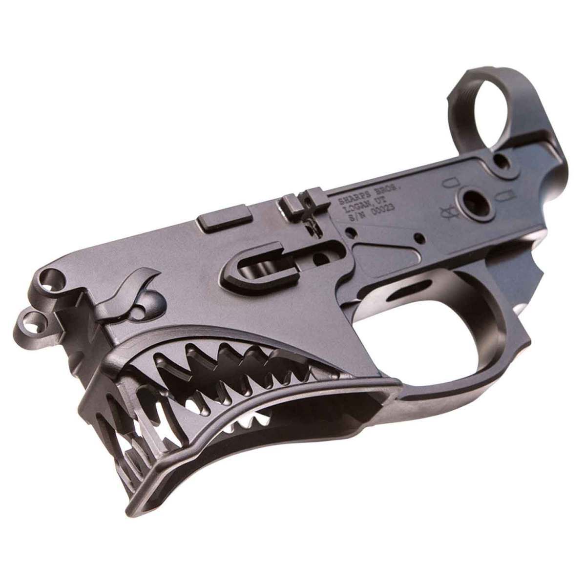 Sharps Bros Hellbreaker Black AR-15 Stripped Lower Rifle Receiver ...