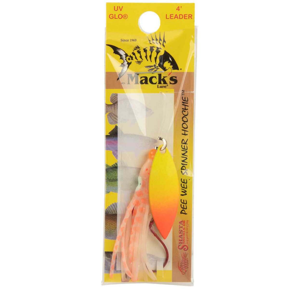 Shasta Tackle Pee Wee Spin Hoochie Shasta Tackle Pee Wee Spin Hoochie