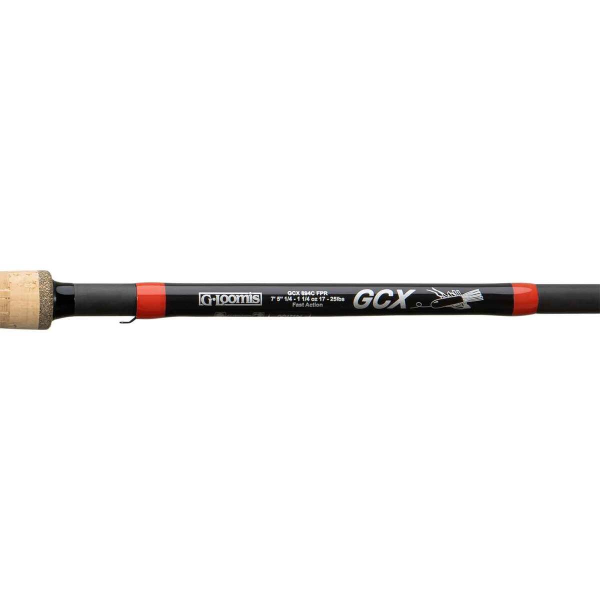G.Loomis GCX Flip/Punch Casting Rod - 7ft 5in, Heavy Power, Fast Action, 1pc G.Loomis GCX Flip/Punch Casting Rod - 7ft 5in, Heavy Power, Fast Action, 1pc