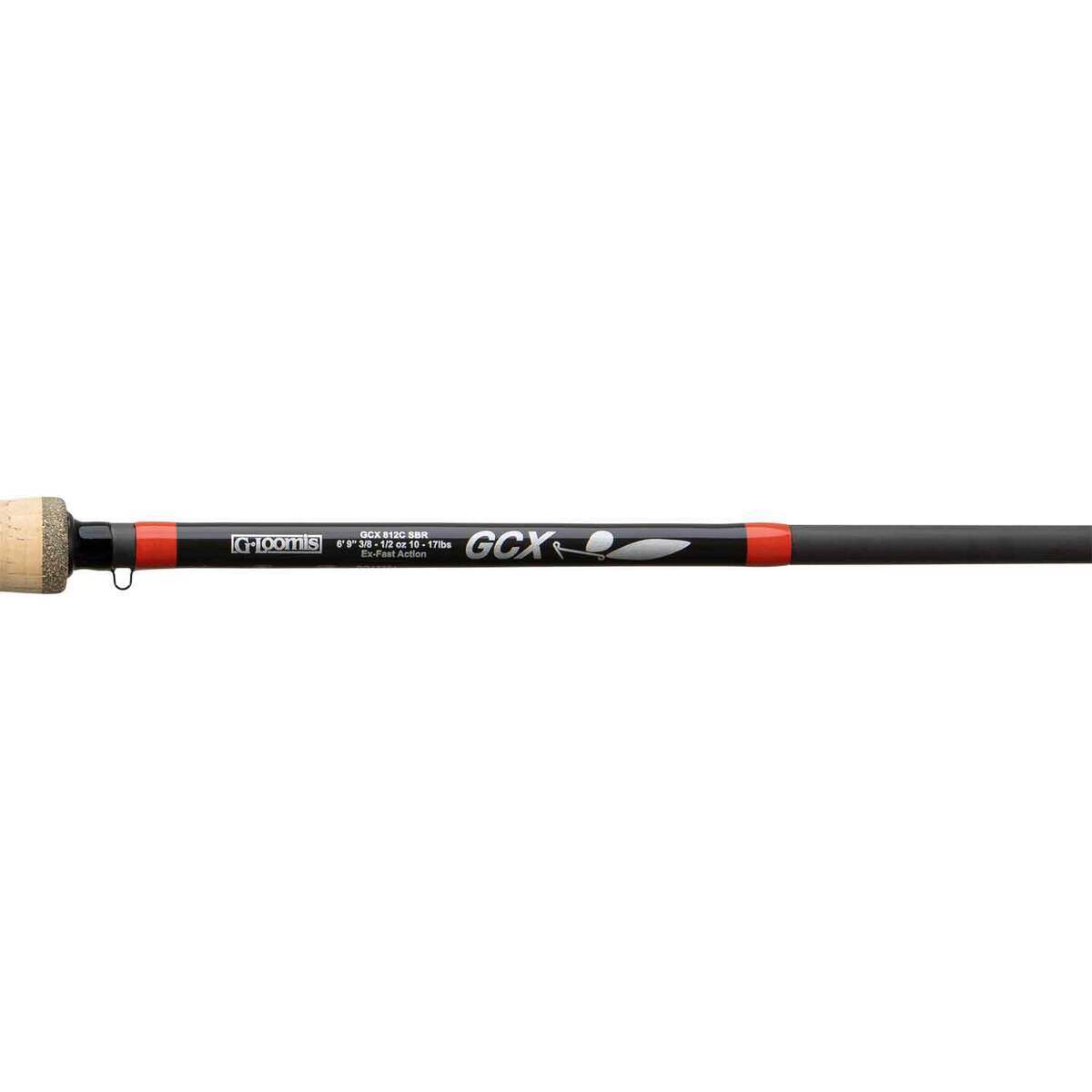 G.Loomis GCX Spinnerbait Casting Rod - 6ft 9in, Medium Power, Extra Fast Action, 1pc G.Loomis GCX Spinnerbait Casting Rod - 6ft 9in, Medium Power, Extra Fast Action, 1pc