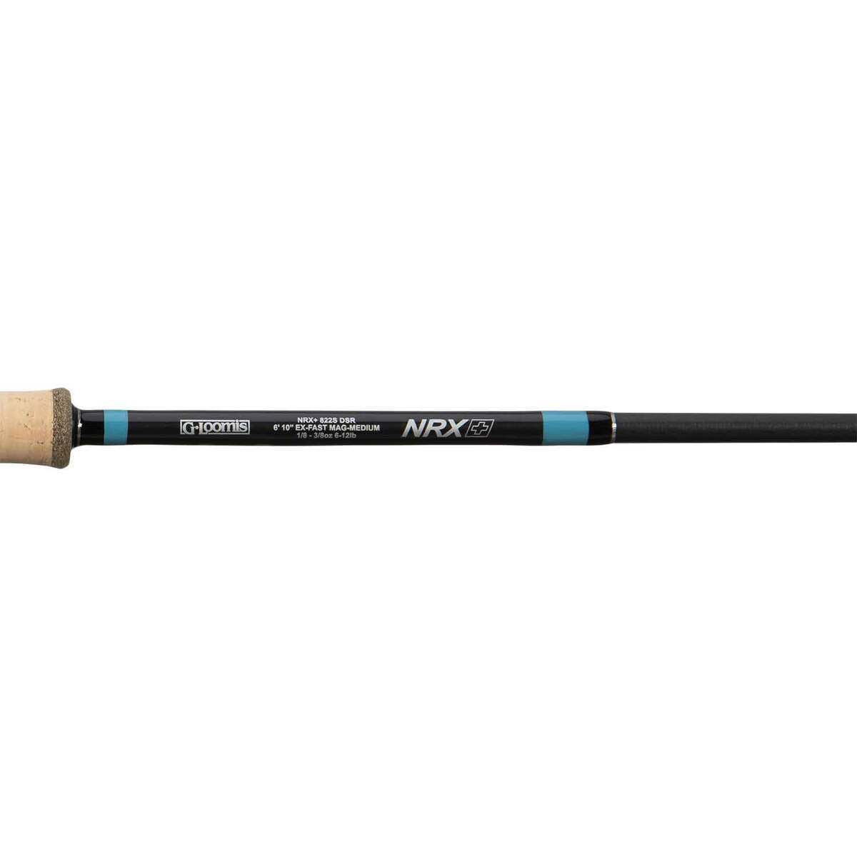 G.Loomis NRX+ Dropshot Spinning Rod - 6ft 10in, Mag-Medium Power, Extra Fast Action, 1pc G.Loomis NRX+ Dropshot Spinning Rod - 6ft 10in, Mag-Medium Power, Extra Fast Action, 1pc