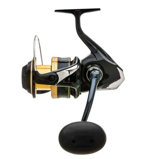 Shimano Spheros SW A Saltwater Spinning Reel – Black/Gold 8000